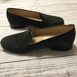 Talbots loafers 5 leather Spain suede